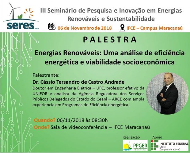PALESTRA Energias Renováveis: Uma análise de eficiência energética e viabilidade socioeconômica