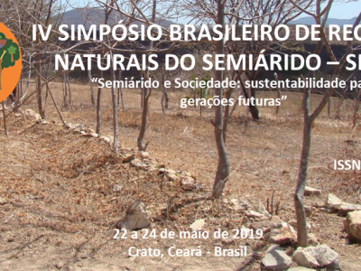 IV Simpósio Brasileiro de Recursos Naturais do Semiárido – SBRNS