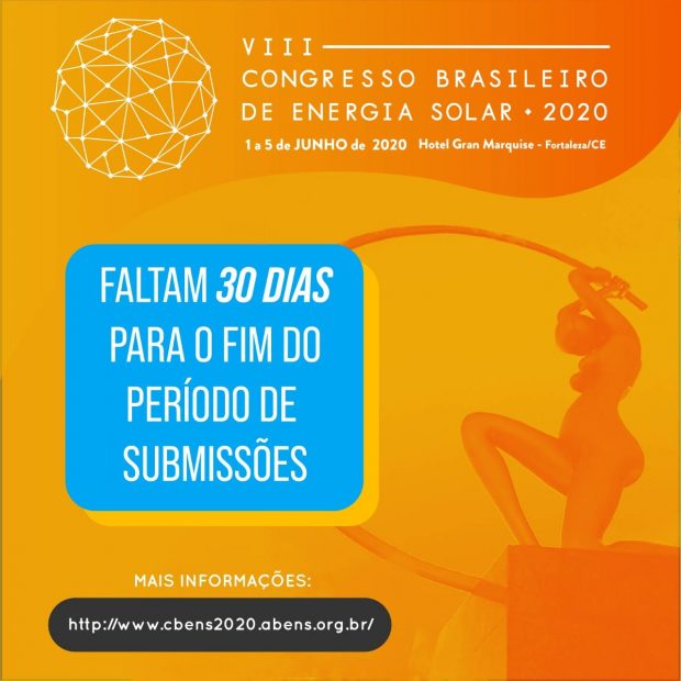 VIII Congresso Brasileiro em Energia Solar – CBNES 2020